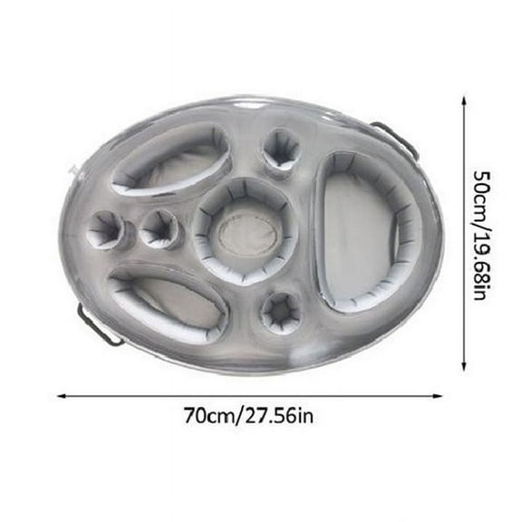 Pool Inflatable Floating Can Beverage Cooler for Swimming, Boating, Tubing