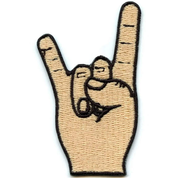 H-Town Hand Houston Texas Iron On Embroidered Patch