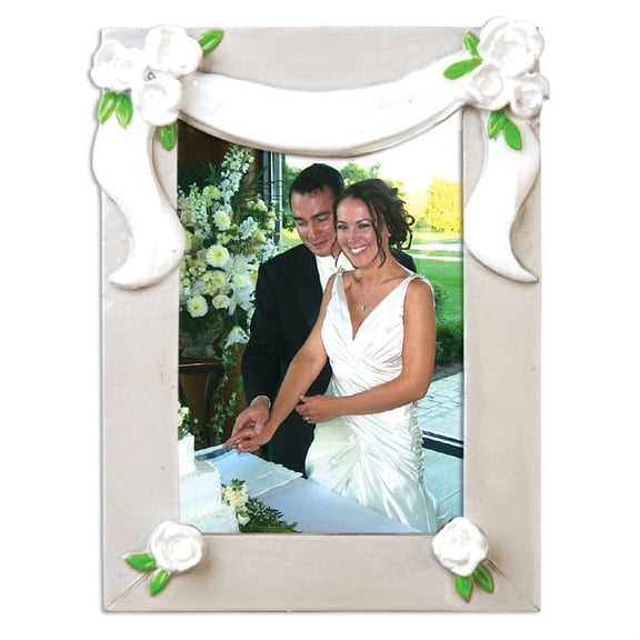 Wedding Frame Personalized Christmas Ornament DO-IT-YOURSELF