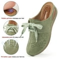 thumbnail image 4 of Ecetana Clogs for Women Wedge Sandals Comfort Breathable Closed Toe Sandals with Massage, 4 of 7
