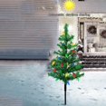 thumbnail image 3 of Luces de árbol de Navidad para exteriores, luces de estaca para jardín, luces de Navidad solares para exteriores, luces de Navidad para exteriores, jardín, patio, porche delantero de casa, 3 of 6