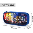 thumbnail image 4 of Hyper Sonic The Hedgehog Pencil Pen Case WidePen Bag Blue, 4 of 4