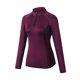 thumbnail image 2 of Sudadera deportiva de yoga para mujer, cuello alto, mangas largas, cremallera rápida, 2 of 8