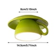 thumbnail image 3 of Tong Coffee Cup Ceiling Pendant Night Light For Ambient Modern Decorative Lamp Idea For Cozy Living Spaces, 3 of 5