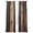 Brown, variant on Vintage Wooden Sheer Curtains 84 Inch Length 2 Panels Set, Brown Modernism Retro Farmhouse Voile Window Treatment Rod Pocket Curtains Sheers Drapes for Bedroom/Living Room/Kitchen 52"x84"x2