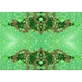 thumbnail image 1 of Ahgly Company Indoor Rectangle Patterned Dark Lime Green Area Rugs, 2' x 5', 1 of 1
