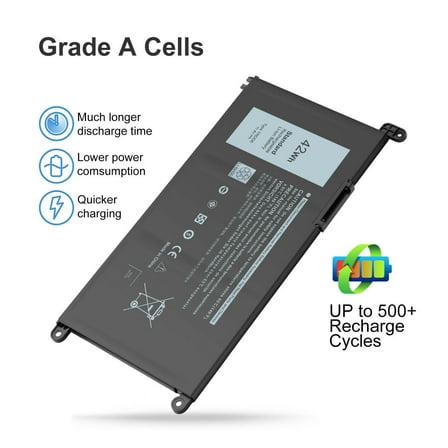 42Wh YRDD6 Battery for Dell Inspiron 3493 3582 3583 3584 3593 3793 Latitude 3310