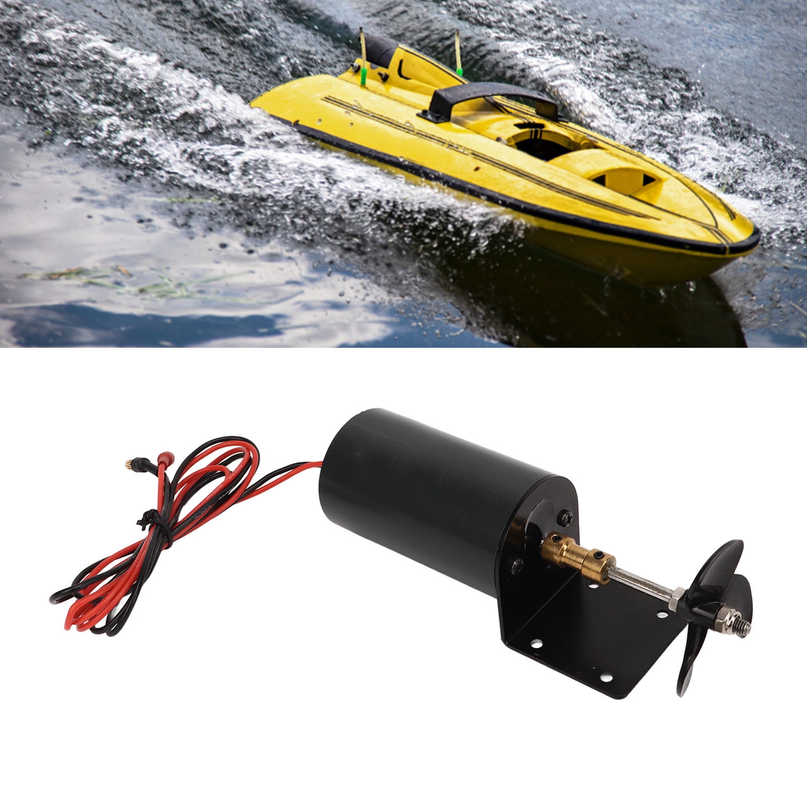 RC Underwater Thruster, 545 50T Brushed Motor Underwater Thruster