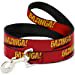 thumbnail image 3 of Dog Leash Bazinga Red Gold Black 6 Feet Long 1.5 Inch Wide, 3 of 6