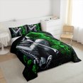 thumbnail image 3 of Castle Fairy Twin Size 2-Piece Abstract Rose Skeleton Comforter Set, 3 of 8