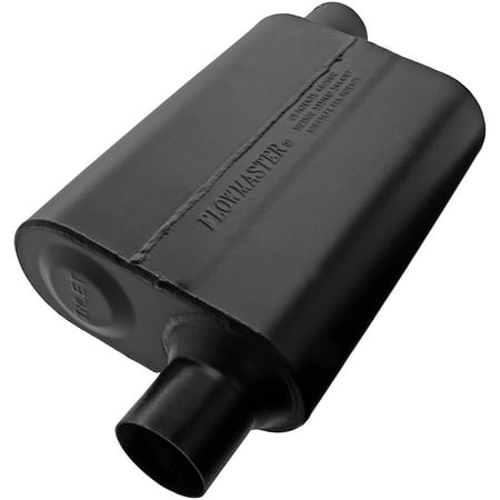 Flowmaster Super 44 Mufflers Flowmaster 942448 Super 44 Muffler - 2.25 Offset In / 2.25 Offset Out - Aggressive Sound ()