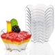 thumbnail image 1 of Paquete de 50, suministros de vajilla de plástico desechables para fiesta en casa, tazón de pastel de postre de pétalos 70x44mm/60ml, 1 of 5