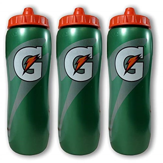 gatorade 32 ounce contour style squeeze water bottle, 3 pack Walmart