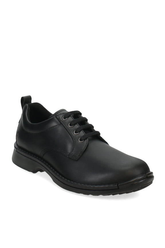Men Fusion Plain Toe Oxford Shoe in Black