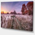 thumbnail image 2 of Arbres d'Automne Glacés avec Feuilles Rouges, 2 of 3