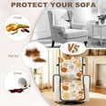 thumbnail image 5 of TSOVTHRID Orange Floral White Print Recliner Covers Recliner Soft Sofa Slipcover Reclining Couch Chair with Pocket Non Slip Lazy Boy Recliner Cover Furniture Protector for Living Room, 5 of 7