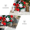 thumbnail image 5 of CIMAXIC christmas 2pcs Artificial Christmas Tree Stand Fake Christmas Tree Base Christmas Tree Pole Support,5.91"X2.36"X0.39", 5 of 5