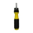 thumbnail image 1 of WHEANG Magnetic Tip Screwdriver Set 6 In 1 Screwdriver Set Flat Head Key Screwdriver Set Screwdriver Set One Size Yellow, 1 of 7