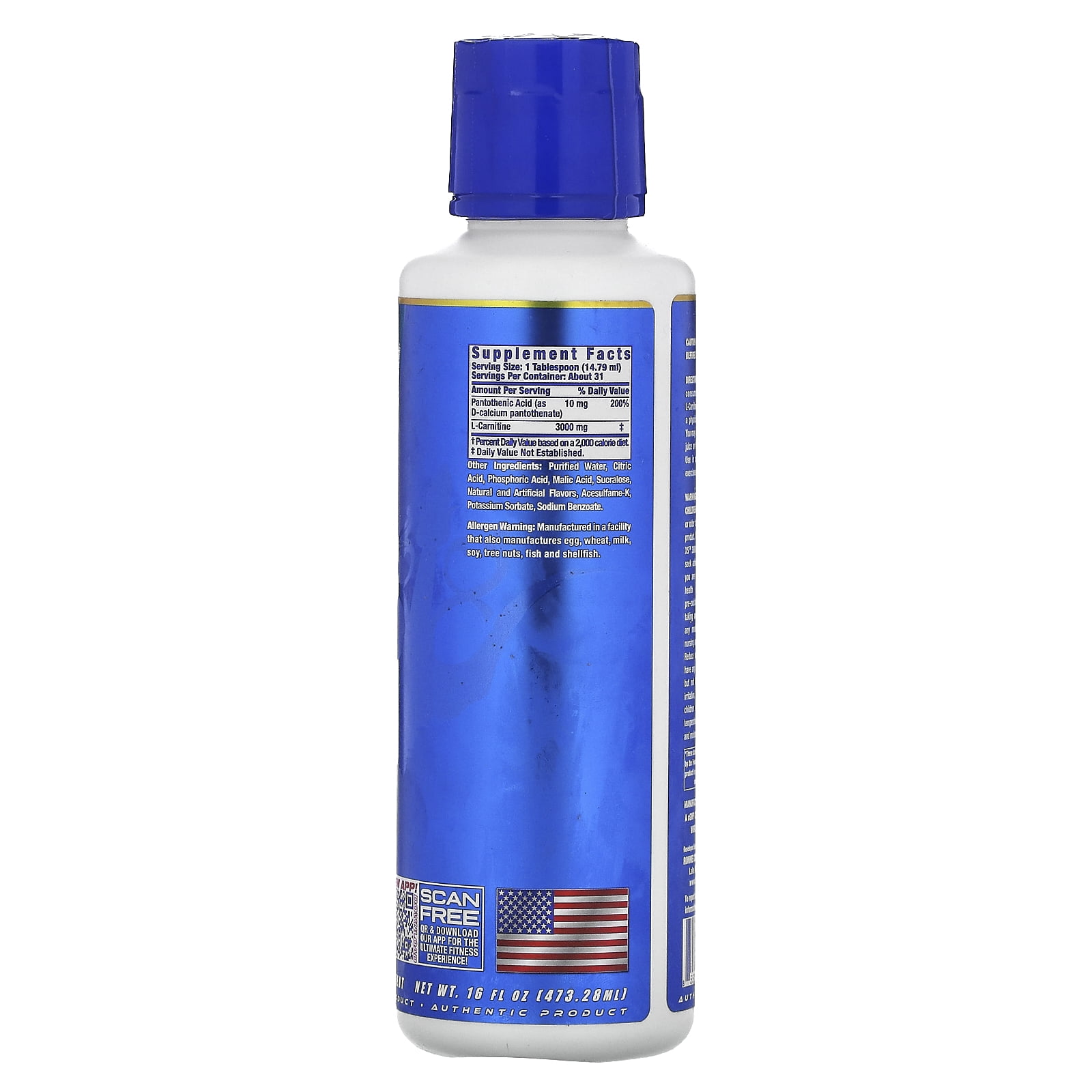 ronnie coleman l carnitine 3000 reviews Ronnie Coleman Signature Series L-Carnitine Xs 3000 Liquid, Amino Acids  Metabolism And Lean Muscle Strength