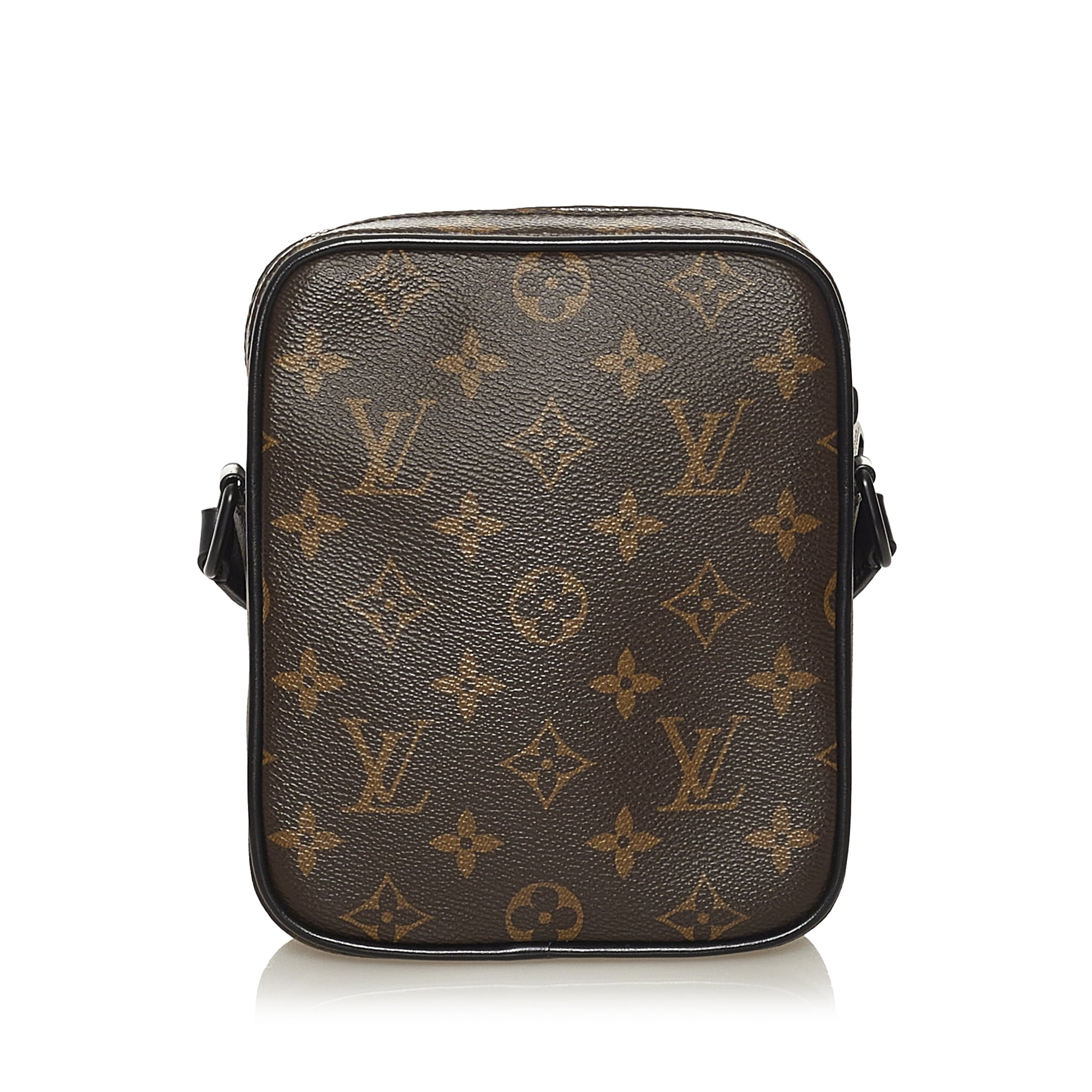Louis Vuitton Christopher Wearable Wallet Monogram Macassar Brown/Black in  Coated Canvas/Cowhide Leather with Black-tone - US