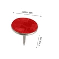 thumbnail image 3 of Outdoor Reflective Flat Head Nails At Night Multi-specification Five-color Optional Round Nails Fixed By Field Night Marks, 3 of 6
