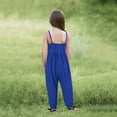 thumbnail image 5 of Toddler Kid Jumpsuit Pants Clothes Toddler Girls Baby Kids Jumpsuit Piece Strap Romper Summer Outfits Summer Jumpsuit For Girls Boys, 5 of 8