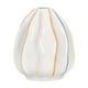 thumbnail image 1 of Maceta de cerámica blanca, regalo de inauguración de la casa, arreglo floral estilo granja. oval, 1 of 9