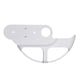 thumbnail image 4 of Protector de disco de freno Cubierta de protección de disco Piezas de repuesto Accesorios fáciles de instalar Blanco, 4 of 8