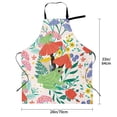 thumbnail image 5 of Lsque Mushroom and Frogs Waterproof Apron Chef Aprons for Men Heavy Duty Chemical Work Apron Extra Long Grilling Aprons with Adjustable Bib Apron, 5 of 9