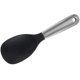 thumbnail image 2 of Stainless Steel Silicone Rice Spoon, Non-stick Pan Flexibility Strong Hanging Hole Design Rice Cooker Rice Spoon, Kitchen Supplies (1 Piece, Bl, 2 of 5