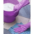 thumbnail image 4 of Kitchen Cleaning Gloves with Cotton lining,Reusable Dishwashing Cleaning Gloves with Latex free,3 Pairs, 4 of 5
