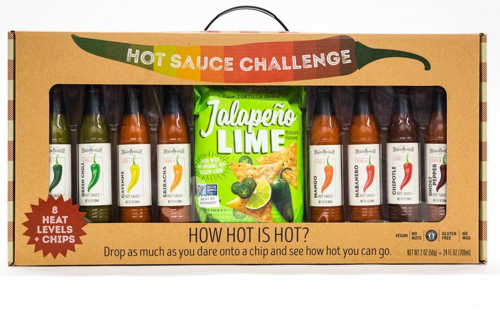 Maud Borup Hot Sauce Challenge Holiday Gift Set, 8 Flavors