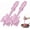 Pink, variant on Meat Chopper 2 Pcs, Manual Hamburger Masher for Ground Beef, Potato & Vegetable, Heat Resistant,Pink