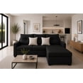 thumbnail image 1 of Sala Esquinera Hermes El Bazar Store Negro 215x165 cm Lado Izquierdo y derecho Lino nacional, 1 of 6