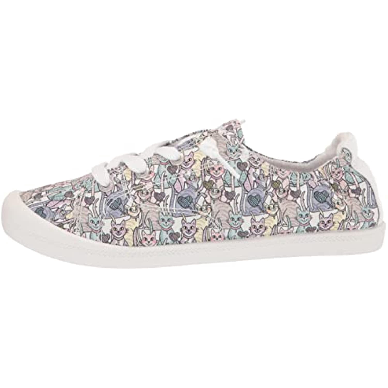 Skechers Women's BOBs Beach Bingo Knitting Paws Slip-on Comfort Bump Toe Sneaker