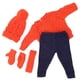 thumbnail image 5 of Traje para muñeca bebé, ropa para muñeca, suéter, pantalones, sombrero para muñeca, suéteres para muñeca, muy versátiles, 5 of 9