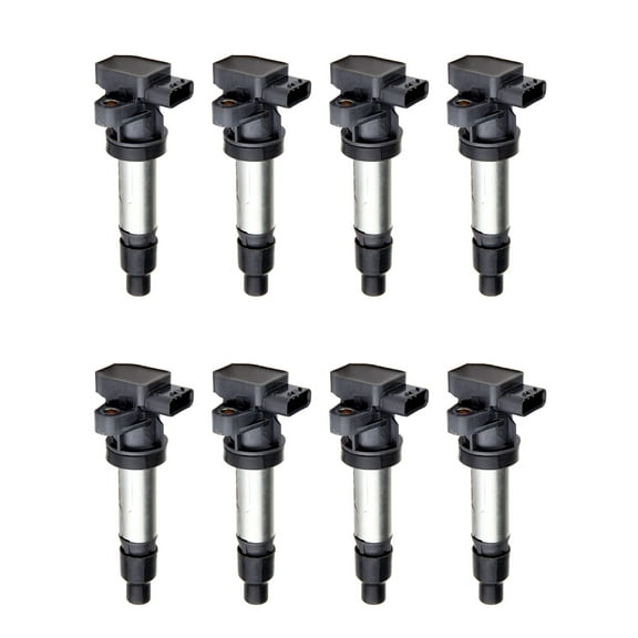 Set of 8 ISA Ignition Coils Compatible with 2004 2005 2006 Cadillac SRX STS XLR DeVille Pontiac Bonneville Buick Lucerne V8 4.6L Replacement for UF564