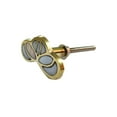 thumbnail image 3 of Set of 6 Kate Mother Of Pearl Cabinet Knobs by Perilla Home, 3 of 6
