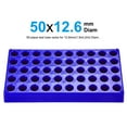 thumbnail image 2 of 2 Pcs Soporte para Tubos de Polipropileno 50-Agujeros Azul Oscuro 1.5ml, 2ml, 2 of 3