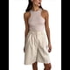 thumbnail image 1 of Pantalones Cortos Informales de Cintura Elástica y Pierna para Mujer, de Verano, Elegantes, de Trabajo, con Bolsillos Albaricoque L, 1 of 7