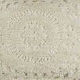 thumbnail image 4 of Better Trends 120" x 110" Bedspread For King Size Bed 100% Cotton Soft & Breathable Bedding Luxurious Medallion Design, Machine Washable (Ivory) Rio Collection, 4 of 4
