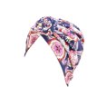 thumbnail image 2 of Qarigey Turbante Nudo Sombrero Protección solar Cómodo Estampado floral Elástico Accesorios para peinados Pérdida Bonnet Mujeres Diademas Type7 NO7, 2 of 6