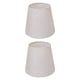 thumbnail image 4 of Cubierta para luz de techo Sunnimix 2 piezas de tela gris claro, 4 of 8