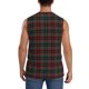 thumbnail image 4 of Fotbe Tartan Plaid Men's Camiseta sin Mangas Estampada para Hombres, Playera Casual para Gimnasio, Entrenamiento, Playa-Small, 4 of 7
