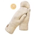 thumbnail image 1 of Manoplas de invierno YUHAN PRETTY Warm, de punto polar, de lana, para mujer, 1 of 6
