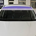 thumbnail image 2 of Car Sun Visor Strip Tint Film Front Windshield Shade Banner Accessories, 2 of 7