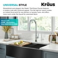 thumbnail image 6 of KRAUS Oletto High-Arc Single Handle Pull-Down Kitchen Faucet in Chrome, 6 of 13
