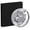 Black, variant on Schlage Custom Hobson Hall-Closet and Bed-Bath Glass Knob with Collins Trim