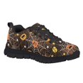 thumbnail image 2 of Chririnla Halloween Shoes for Boys Girls Knitted Mesh Running Athletic Shoes with Pumpkin Cobweb Sneakers Non Slip Festival Flats for Kids 13, 2 of 7