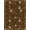 Brown, Pattern 19, variant on ODIKA 8'x10' Washable Area Rug Dining Under Academia Inspired Leafy Symmetrical Table Alfombras for King Size Bedroom Bed, Master Suite, Non-Shedding, Easy Care